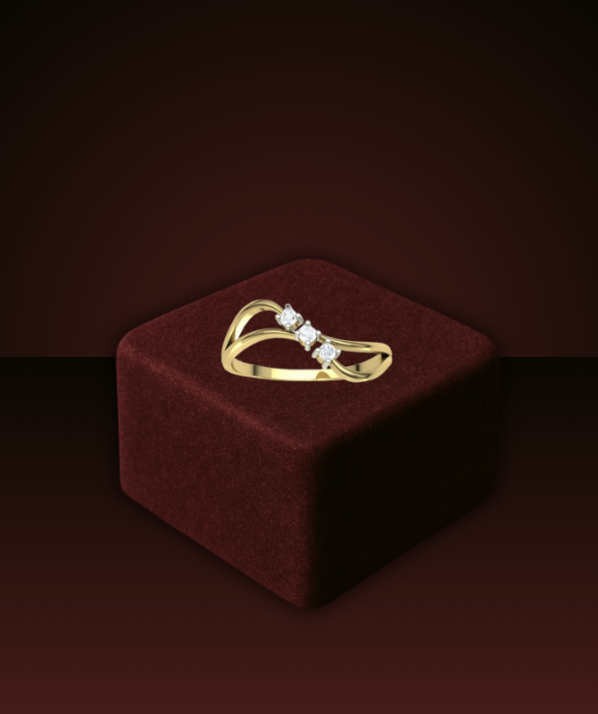 Gold Diamond Ring